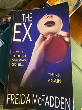 The Ex by Freida McFadden — Bold Purple Cover with Red